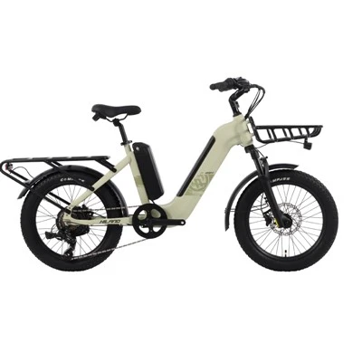 دوچرخه تایر چربی 20 اینچی 48V 500W باتری دوتایی EBIKE BACKO BARGO با 2 سبد